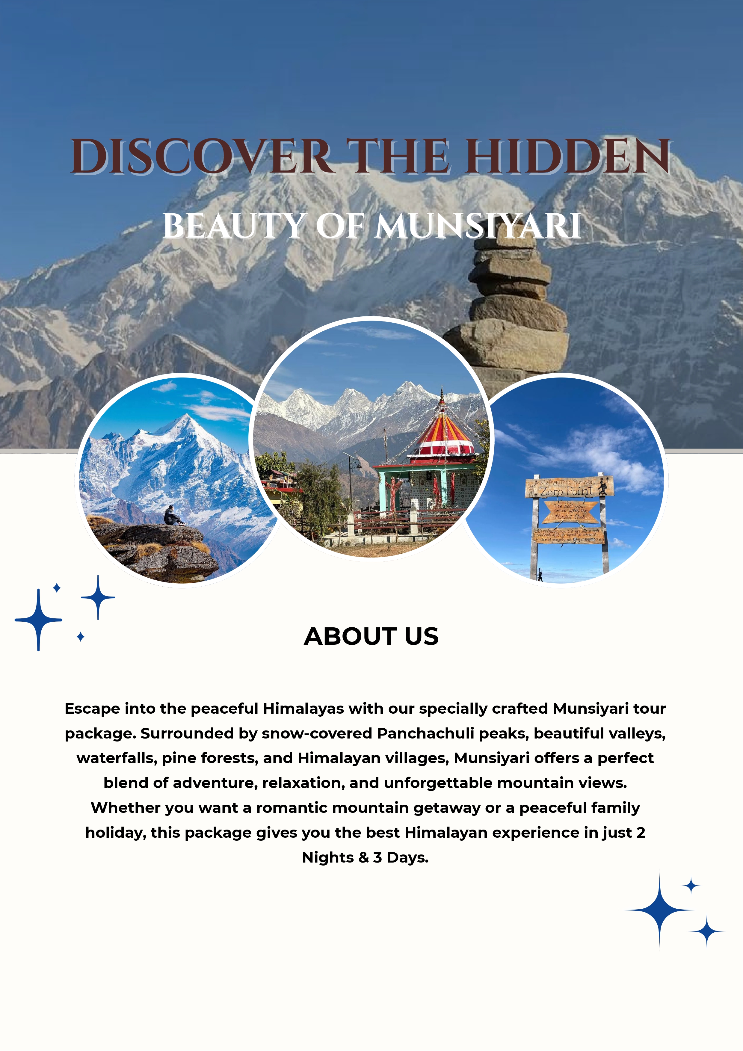 Munsiyari sightseeing and travel information